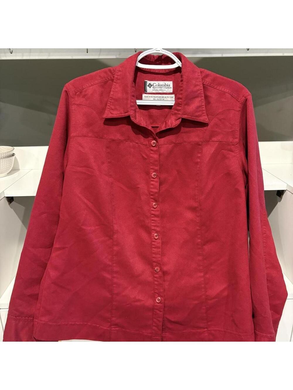 Columbia Sportswear Men's Red Shirt